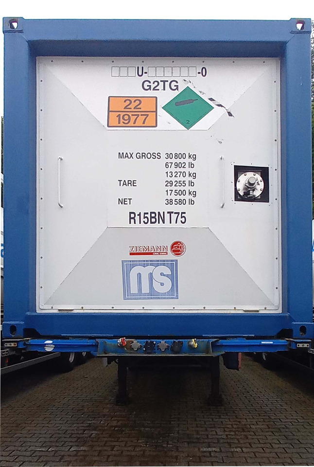 Ziemann LNG Methan Gas Cryogenic tank container 40ft tank - Tank semi-trailer: picture 2 Ziemann LNG Methan Gas Cryogenic tank container 40ft tank - Tank semi-trailer: picture 2