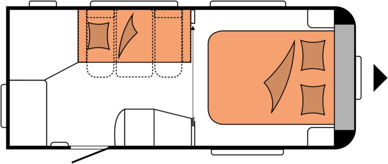 Hobby DE LUXE 460 SFf - Caravan: picture 2 Hobby DE LUXE 460 SFf - Caravan: picture 2