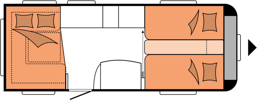 Hobby DE LUXE 540 UL - Caravan: picture 2 Hobby DE LUXE 540 UL - Caravan: picture 2