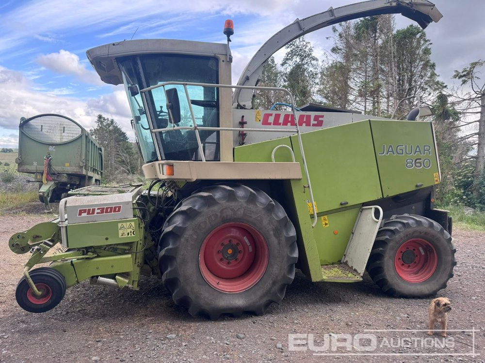 1999 Claas Jaguar 860 - Combine harvester: picture 3 1999 Claas Jaguar 860 - Combine harvester: picture 3