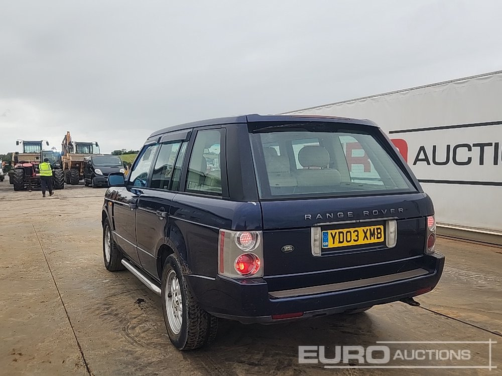 2003 Range Rover SE TD6 4WD Auto, Cruise Control, Lane Assist, Climate Control, A/C (Reg. Docs. Available) (NO VAT) - SUV: picture 3 2003 Range Rover SE TD6 4WD Auto, Cruise Control, Lane Assist, Climate Control, A/C (Reg. Docs. Available) (NO VAT) - SUV: picture 3