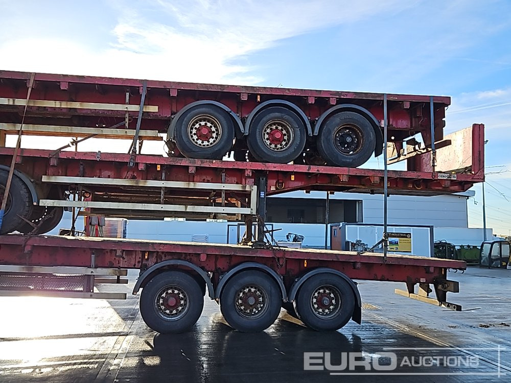 2006 Dennison Trailers Tri Axle Flatbed Trailer (3 of) - Dropside/ Flatbed semi-trailer: picture 3 2006 Dennison Trailers Tri Axle Flatbed Trailer (3 of) - Dropside/ Flatbed semi-trailer: picture 3