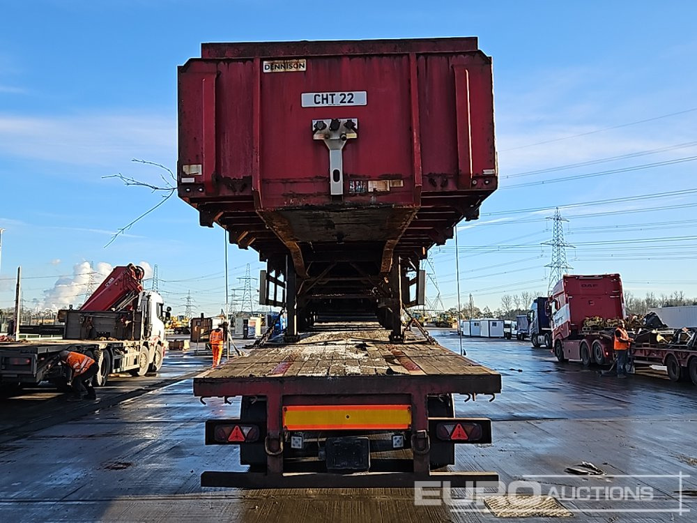 2006 Dennison Trailers Tri Axle Flatbed Trailer (3 of) - Dropside/ Flatbed semi-trailer: picture 5 2006 Dennison Trailers Tri Axle Flatbed Trailer (3 of) - Dropside/ Flatbed semi-trailer: picture 5