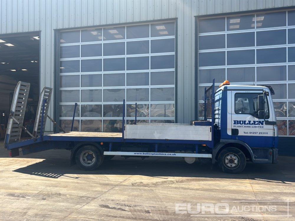2006 MAN 4x2 Beavertail Plant Lorry, Winch, Ramps, Automatic Gearbox (Electrical Fault) - Autotransporter truck: picture 5 2006 MAN 4x2 Beavertail Plant Lorry, Winch, Ramps, Automatic Gearbox (Electrical Fault) - Autotransporter truck: picture 5
