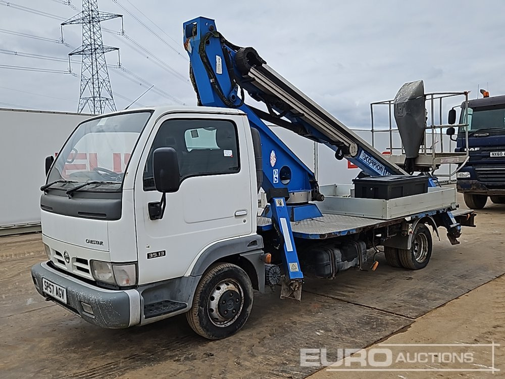 2007 Nissan Cabstar 35.13 - Truck mounted aerial platform: picture 1 2007 Nissan Cabstar 35.13 - Truck mounted aerial platform: picture 1
