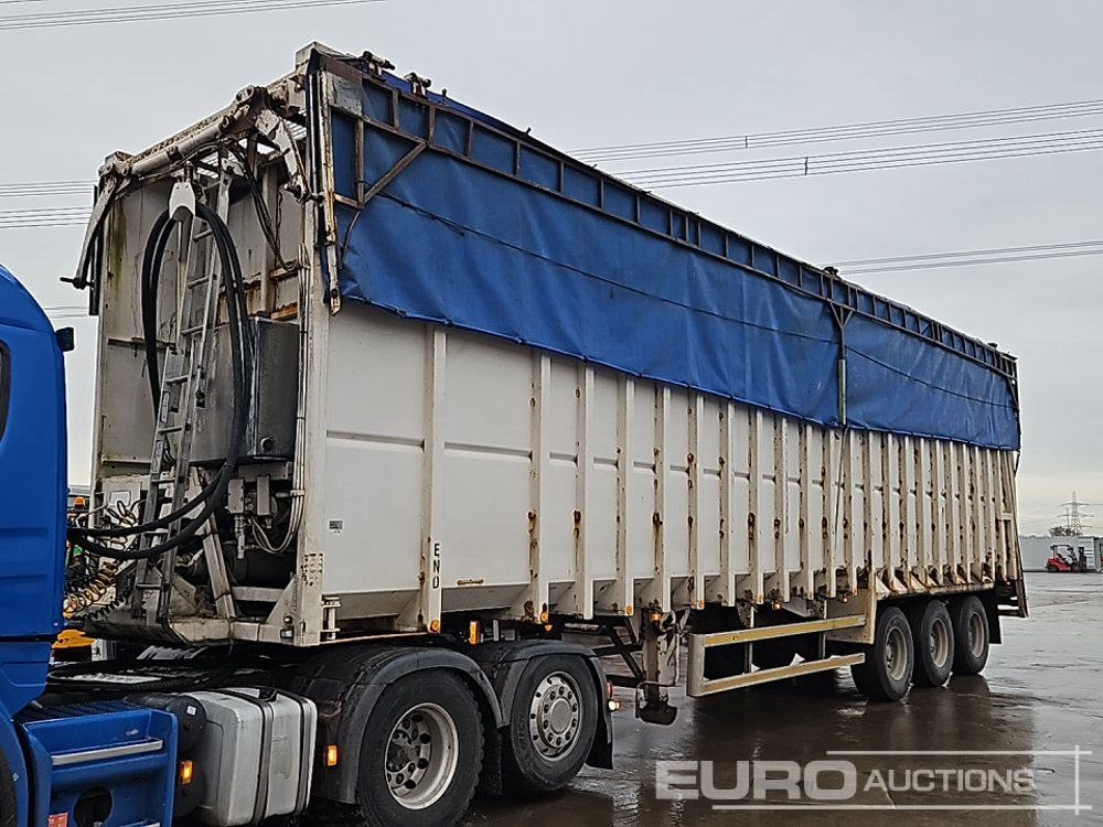 2008 BMI TRAILERS Tri Axle Ejector Trailer, Easy Sheet - Dropside/ Flatbed semi-trailer: picture 1 2008 BMI TRAILERS Tri Axle Ejector Trailer, Easy Sheet - Dropside/ Flatbed semi-trailer: picture 1