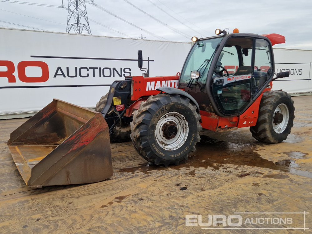 2008 Manitou MLT741 - Telescopic handler: picture 1 2008 Manitou MLT741 - Telescopic handler: picture 1
