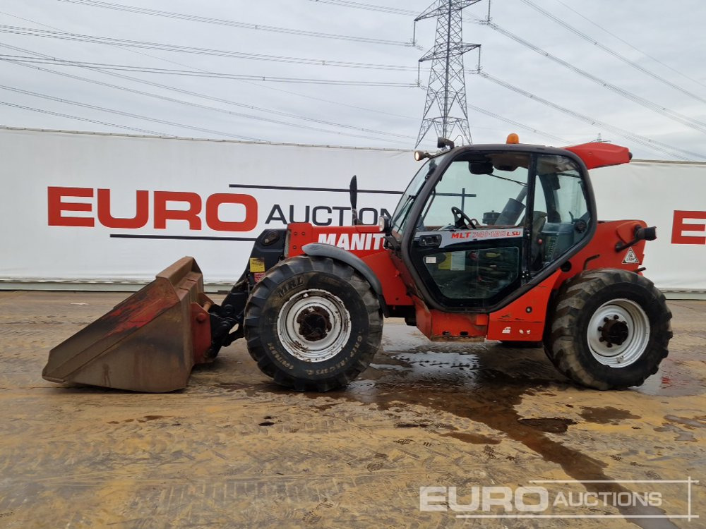 2008 Manitou MLT741 - Telescopic handler: picture 2 2008 Manitou MLT741 - Telescopic handler: picture 2