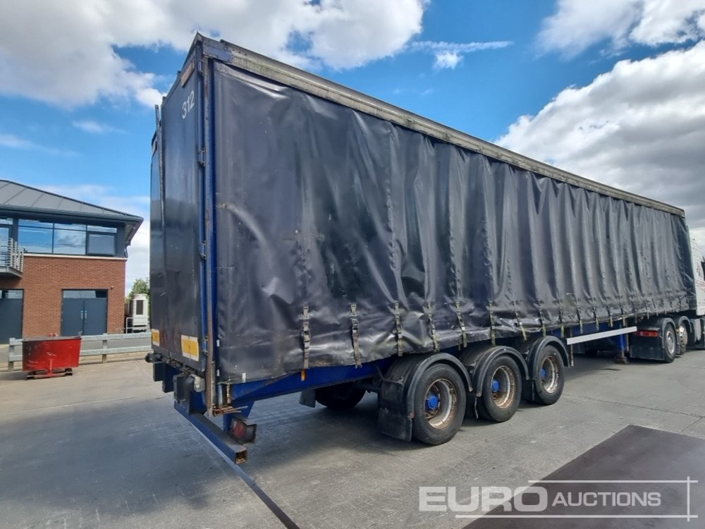 2008 Montracon Tri Axle Curtainsider Trailer - Curtainsider semi-trailer: picture 5 2008 Montracon Tri Axle Curtainsider Trailer - Curtainsider semi-trailer: picture 5