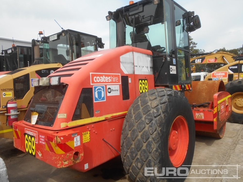 2011 CAT CS533XT Single Drum Vibrating Roller, A/C - Roller: picture 4 2011 CAT CS533XT Single Drum Vibrating Roller, A/C - Roller: picture 4