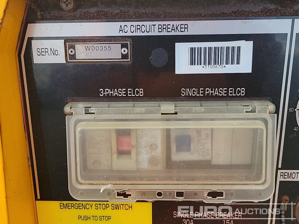 Generator set 2012 Shindaiwa 300A: picture 13