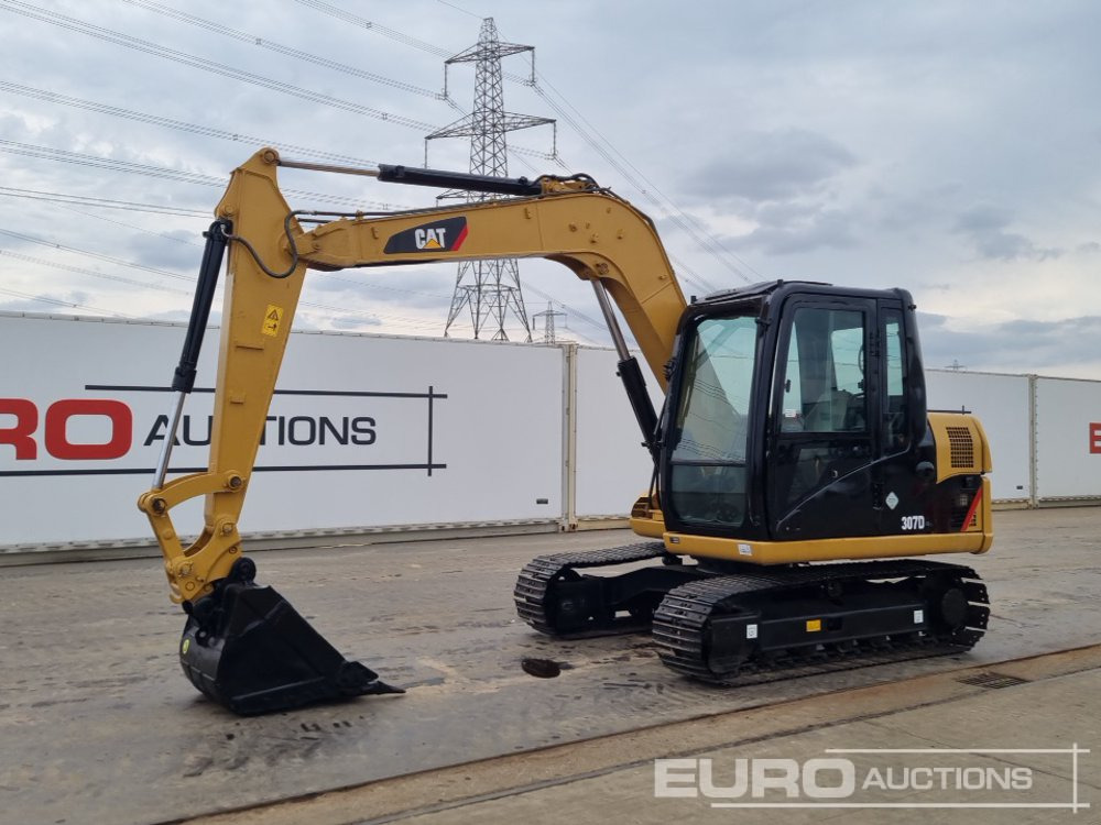 2013 CAT 307DC - Mini excavator: picture 1 2013 CAT 307DC - Mini excavator: picture 1