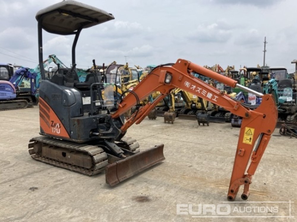 2013 Hitachi ZX17U-2 - Mini excavator: picture 4 2013 Hitachi ZX17U-2 - Mini excavator: picture 4