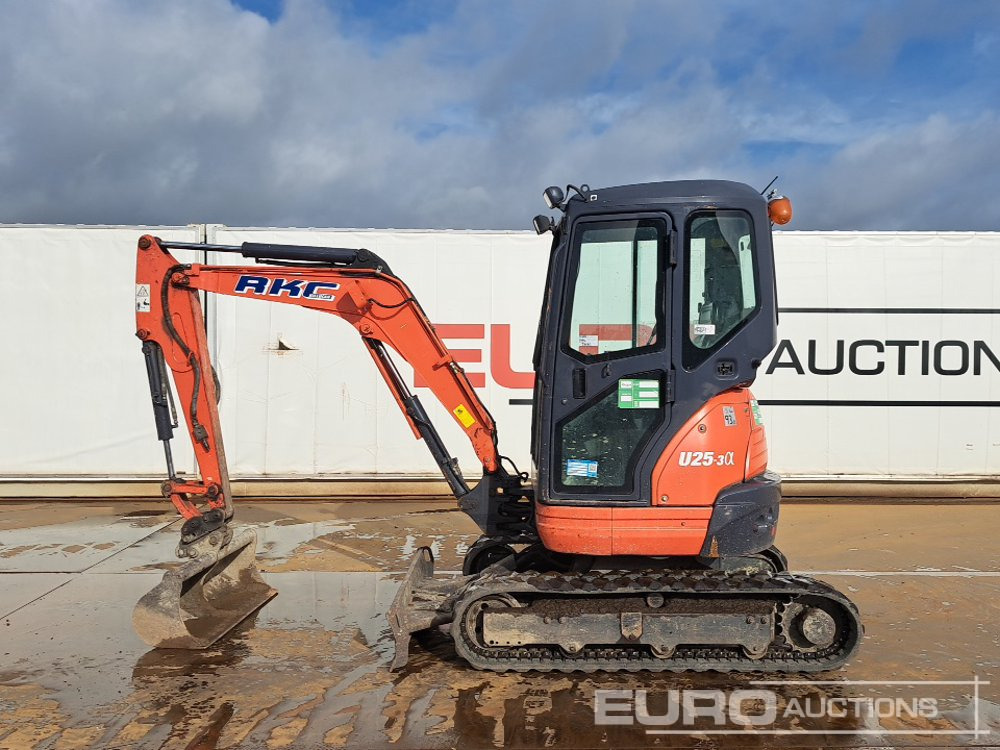 2013 Kubota U25-3EU - Mini excavator: picture 2 2013 Kubota U25-3EU - Mini excavator: picture 2