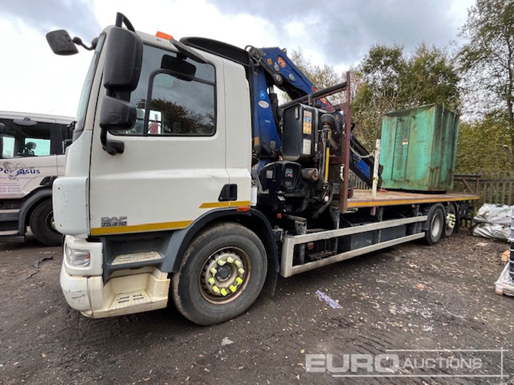2014 DAF 75.310 - Dropside/ Flatbed truck: picture 1 2014 DAF 75.310 - Dropside/ Flatbed truck: picture 1