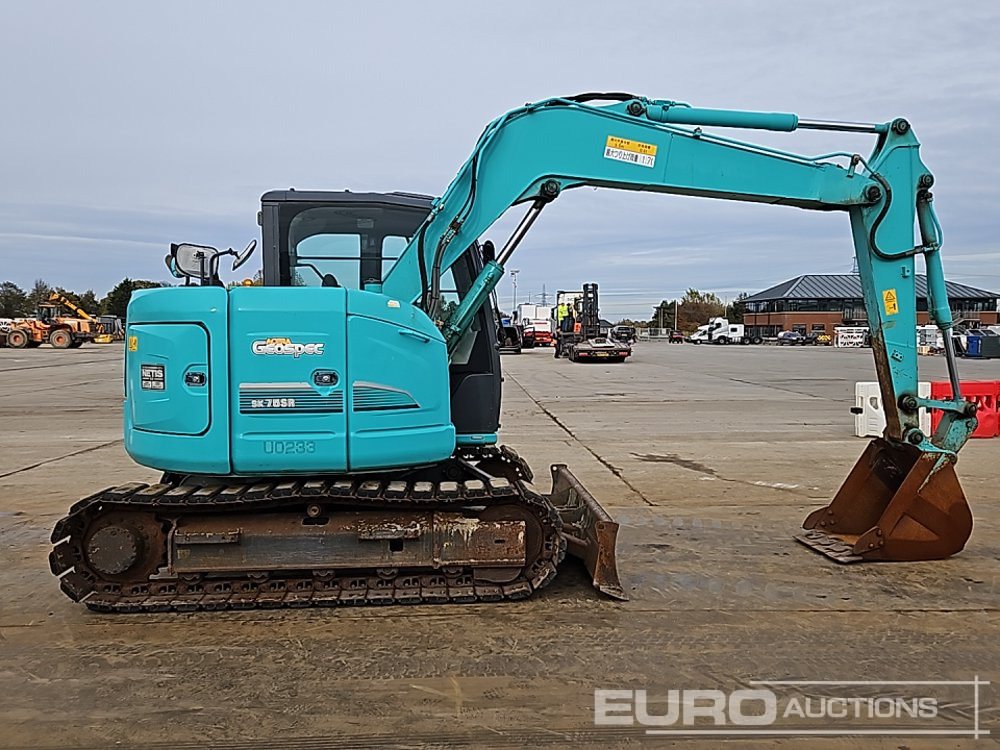 Mini excavator 2015 Kobelco SK75SR-3: picture 6