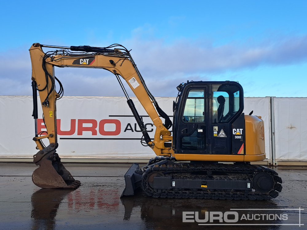 2016 CAT 308E2 CR - Mini excavator: picture 2 2016 CAT 308E2 CR - Mini excavator: picture 2