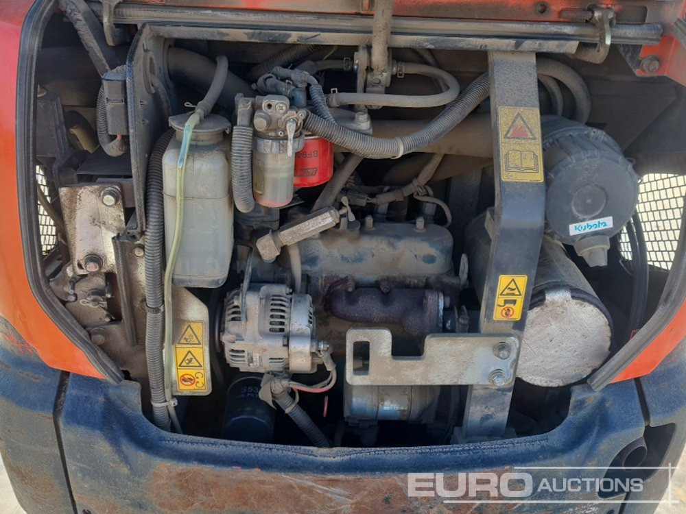Mini excavator 2016 Kubota KX016-4: picture 30