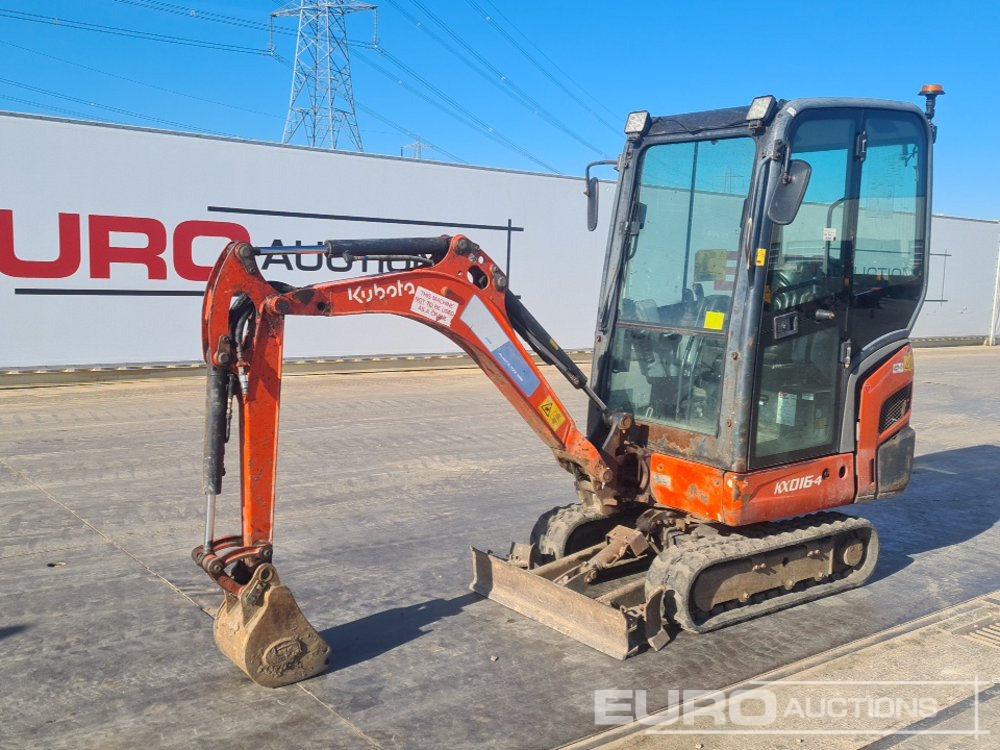 2016 Kubota KX016-4 - Mini excavator: picture 1 2016 Kubota KX016-4 - Mini excavator: picture 1