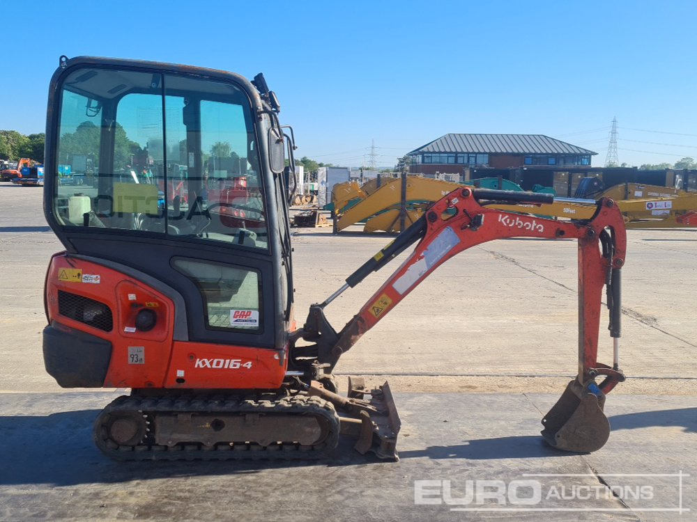 Mini excavator 2016 Kubota KX016-4: picture 6