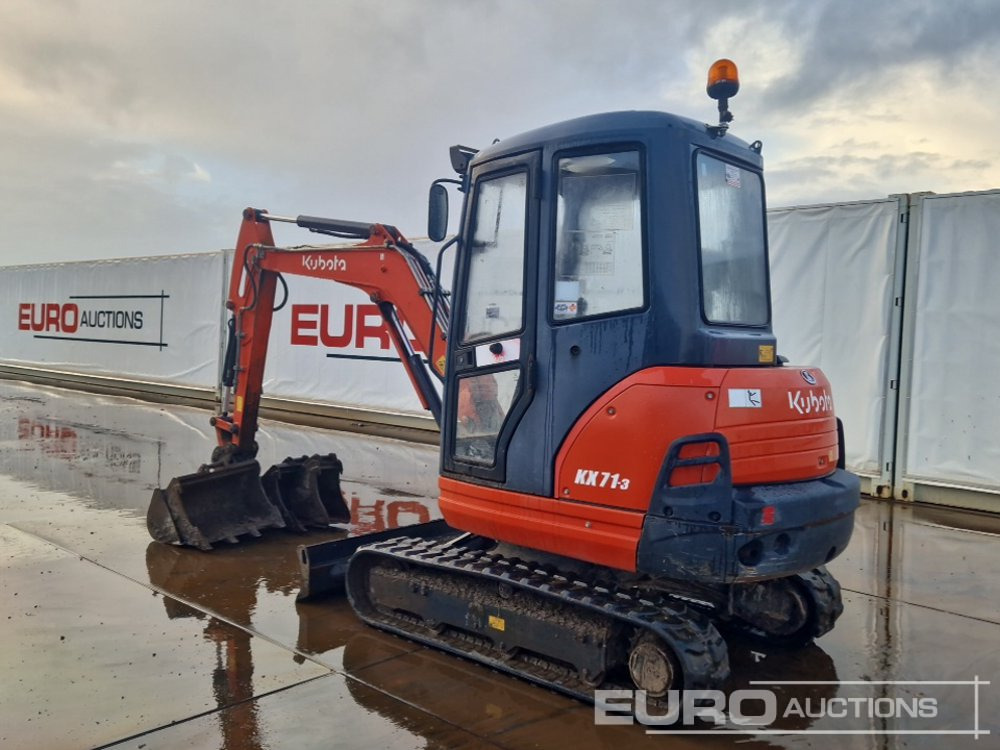 2016 Kubota KX71-3 - Mini excavator: picture 3 2016 Kubota KX71-3 - Mini excavator: picture 3