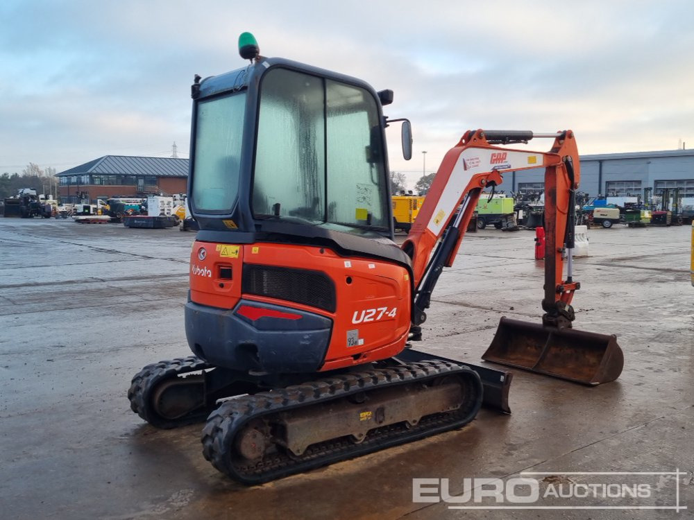 2016 Kubota U27-4 - Mini excavator: picture 5 2016 Kubota U27-4 - Mini excavator: picture 5