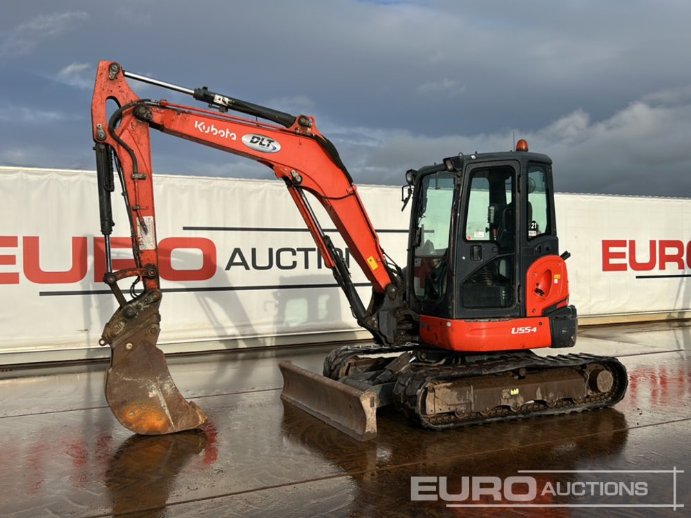 2016 Kubota U55-4 - Mini excavator: picture 1 2016 Kubota U55-4 - Mini excavator: picture 1