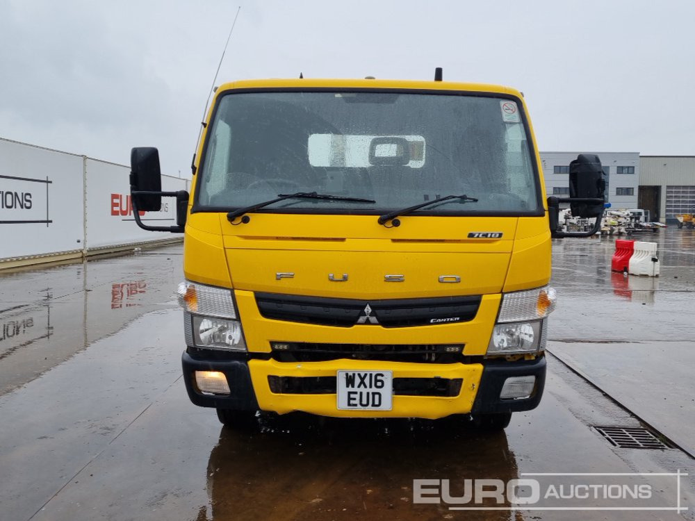 Dropside/ Flatbed truck for transportation of heavy machinery 2016 Mitsubishi Fuso 7C18: picture 8 Dropside/ Flatbed truck for transportation of heavy machinery 2016 Mitsubishi Fuso 7C18: picture 8