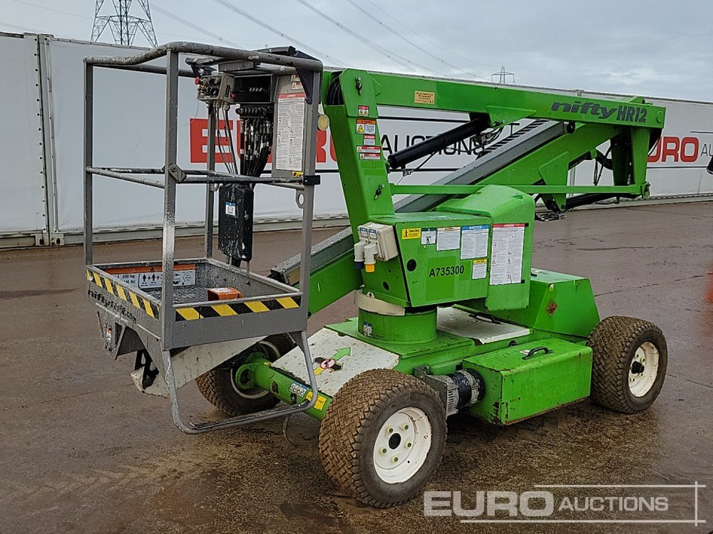 2016 Niftylift HR12NDE - Telescopic boom: picture 1 2016 Niftylift HR12NDE - Telescopic boom: picture 1