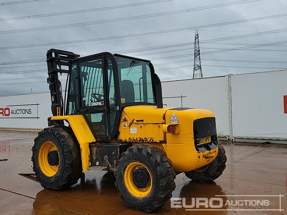 2017 JCB 926-2 - Rough terrain forklift: picture 3 2017 JCB 926-2 - Rough terrain forklift: picture 3