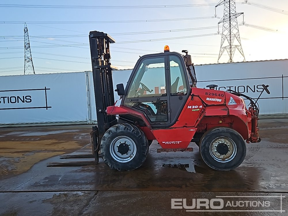 2017 Manitou M30-4 - Rough terrain forklift: picture 2 2017 Manitou M30-4 - Rough terrain forklift: picture 2