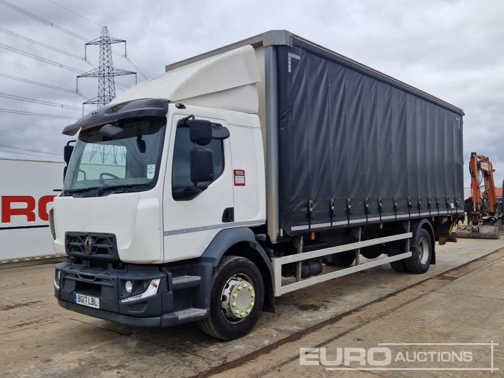 2017 Renault D18 - Curtainsider truck: picture 1 2017 Renault D18 - Curtainsider truck: picture 1