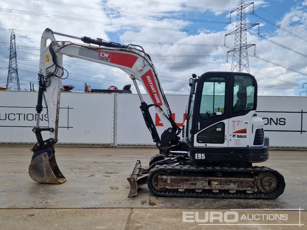 2018 Bobcat E85 - Mini excavator: picture 2 2018 Bobcat E85 - Mini excavator: picture 2