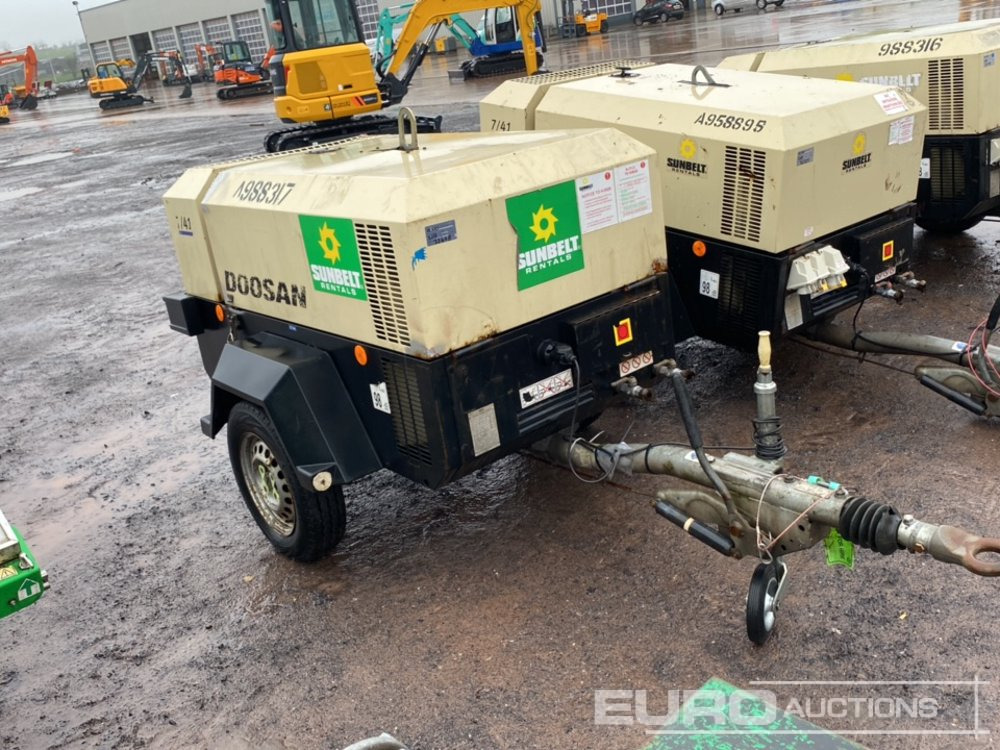 2018 Doosan 741 - Air compressor: picture 4 2018 Doosan 741 - Air compressor: picture 4
