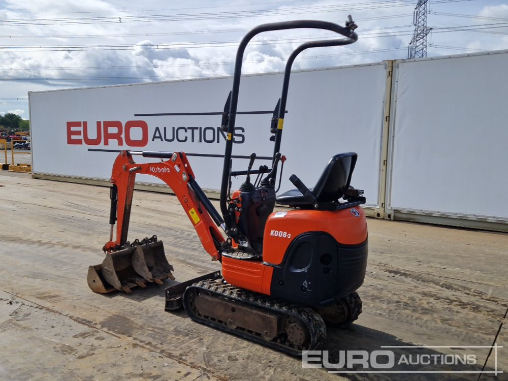 2018 Kubota K008-3 - Mini excavator: picture 3 2018 Kubota K008-3 - Mini excavator: picture 3