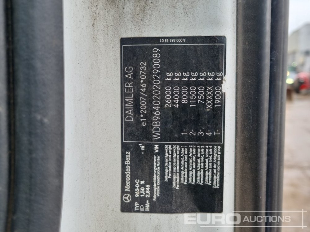Dropside/ Flatbed truck 2018 Mercedes Arocs 2533: picture 45 Dropside/ Flatbed truck 2018 Mercedes Arocs 2533: picture 45