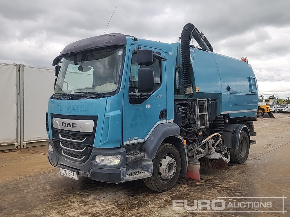 2019 DAF LF 230 - Road sweeper: picture 1 2019 DAF LF 230 - Road sweeper: picture 1