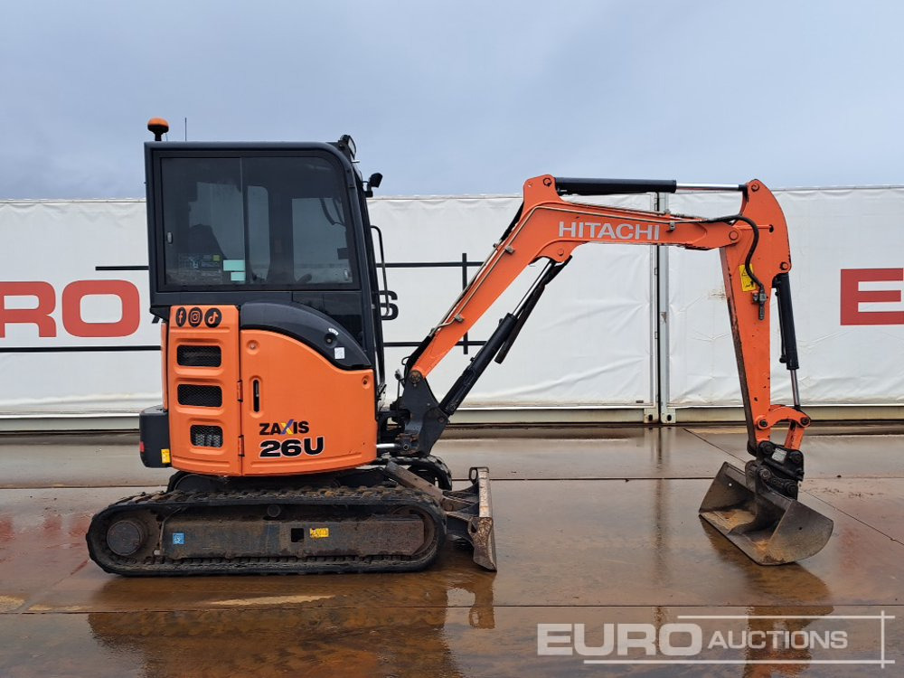 Mini excavator 2019 Hitachi ZX26U-5A CR: picture 6 Mini excavator 2019 Hitachi ZX26U-5A CR: picture 6
