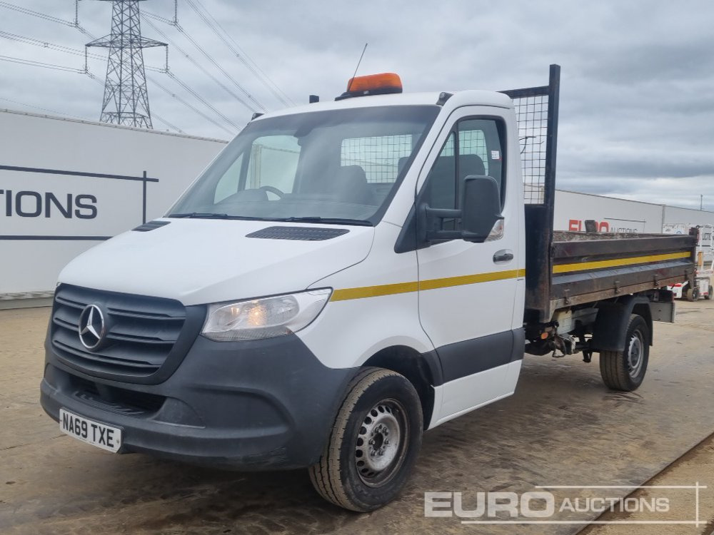 2019 Mercedes Sprinter 314CDI - Tipper van: picture 1 2019 Mercedes Sprinter 314CDI - Tipper van: picture 1