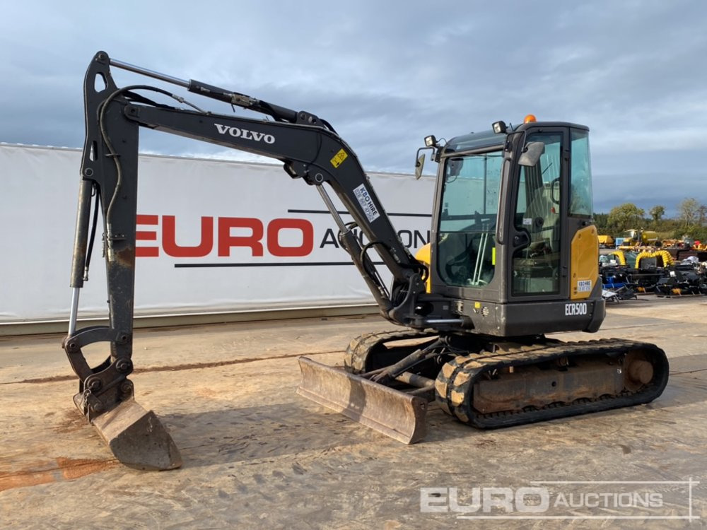 2019 Volvo ECR50D - Mini excavator: picture 1 2019 Volvo ECR50D - Mini excavator: picture 1