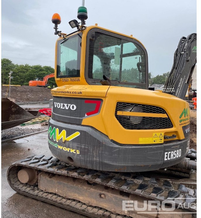 2019 Volvo ECR58D - Mini excavator: picture 4 2019 Volvo ECR58D - Mini excavator: picture 4