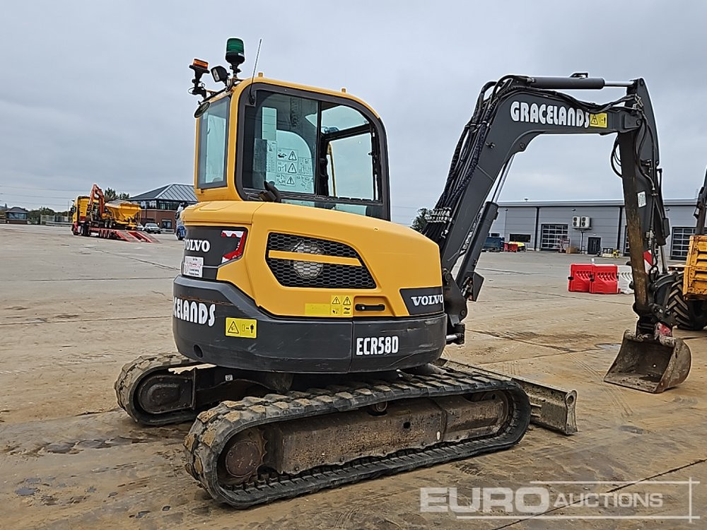 2019 Volvo ECR58D - Mini excavator: picture 5 2019 Volvo ECR58D - Mini excavator: picture 5