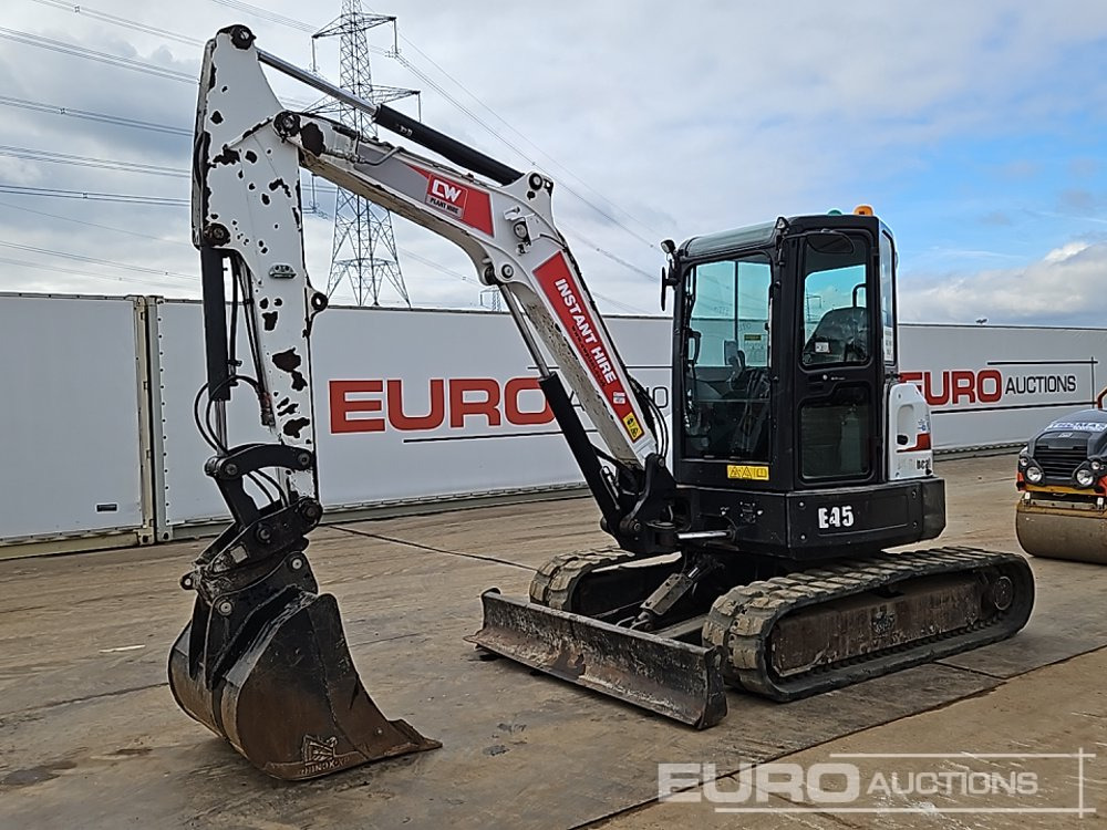2020 Bobcat E45 - Mini excavator: picture 1 2020 Bobcat E45 - Mini excavator: picture 1
