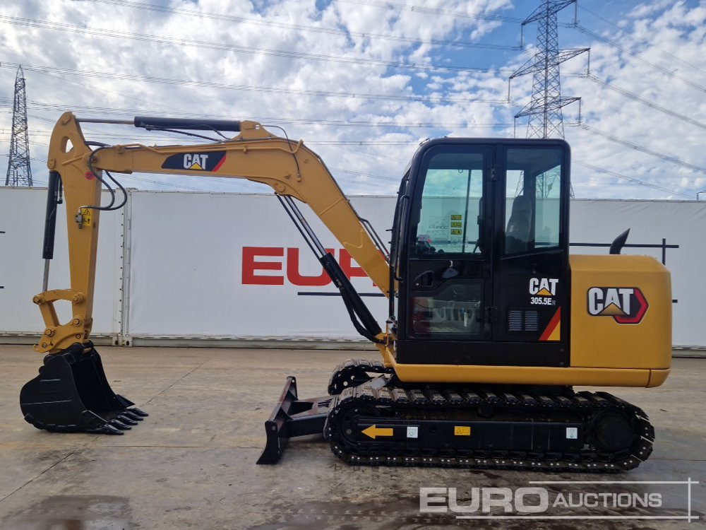 2020 CAT 305.5E2 - Mini excavator: picture 2 2020 CAT 305.5E2 - Mini excavator: picture 2