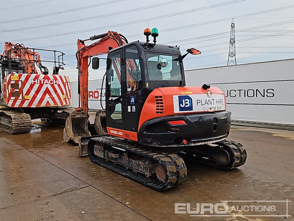 2020 Kubota KX080-4A2 - Mini excavator: picture 3 2020 Kubota KX080-4A2 - Mini excavator: picture 3