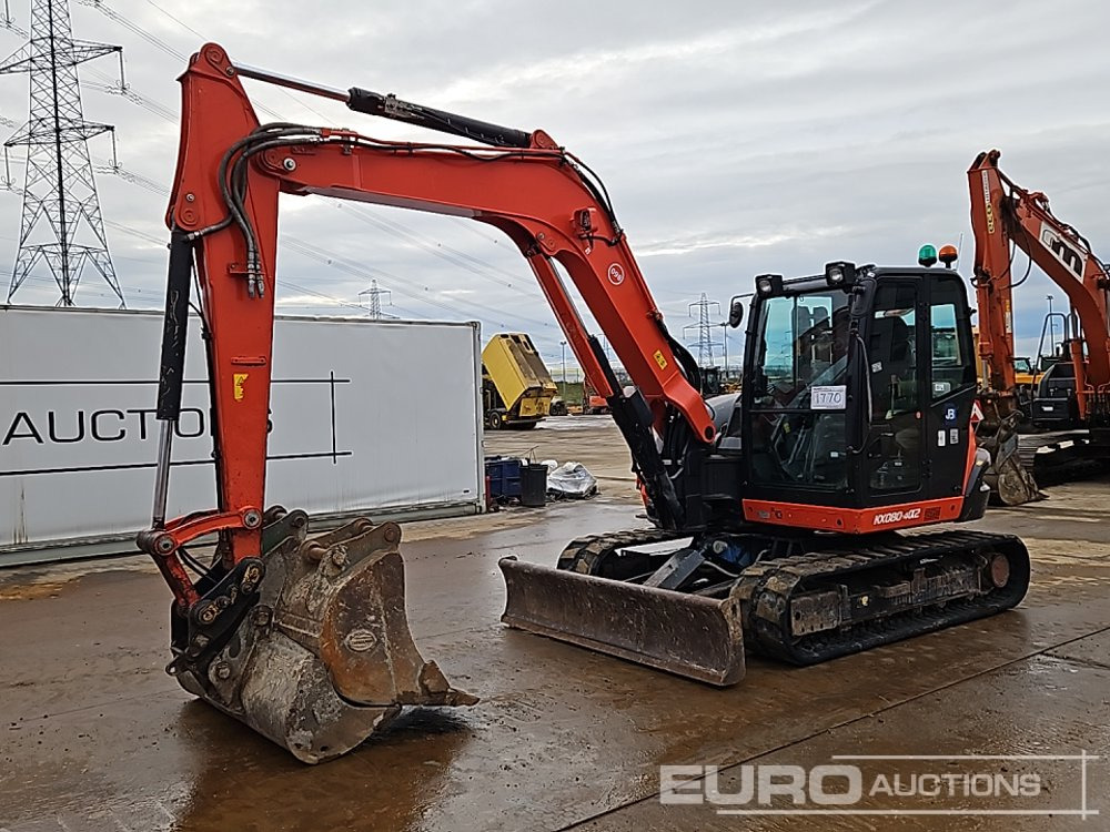 2020 Kubota KX080-4A2 - Mini excavator: picture 1 2020 Kubota KX080-4A2 - Mini excavator: picture 1