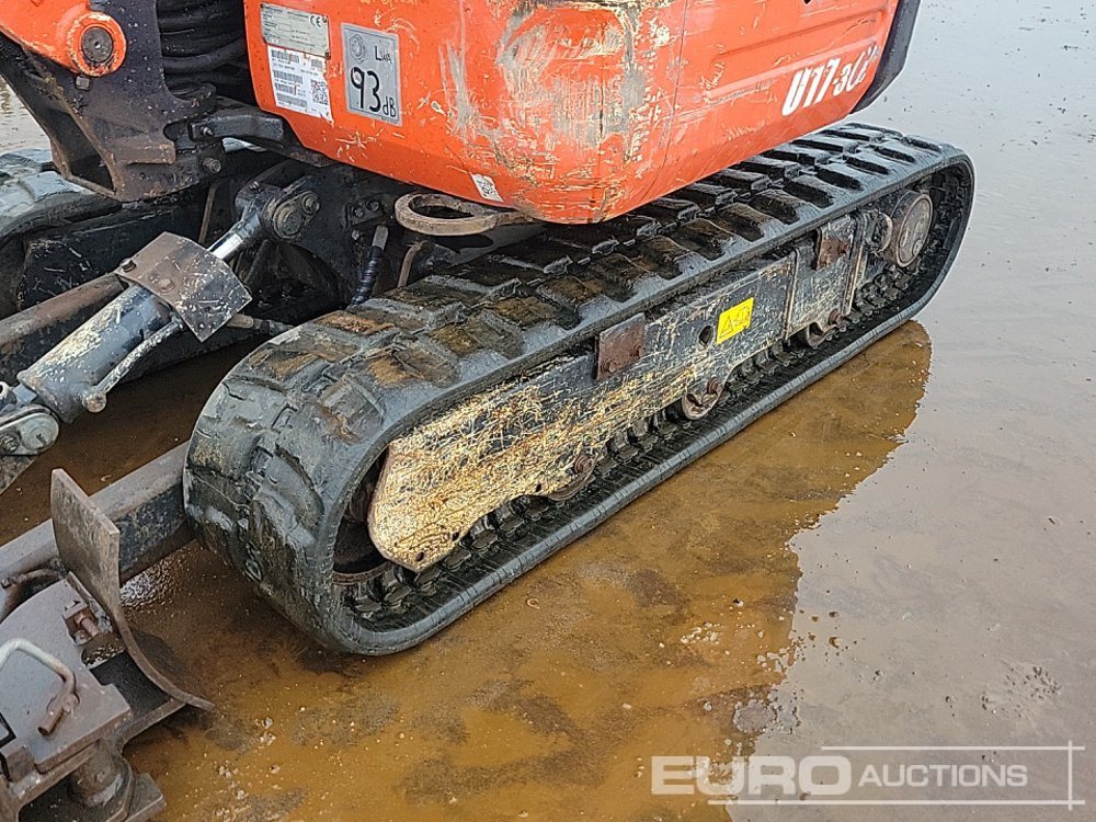 Mini excavator 2020 Kubota U17-3A: picture 9