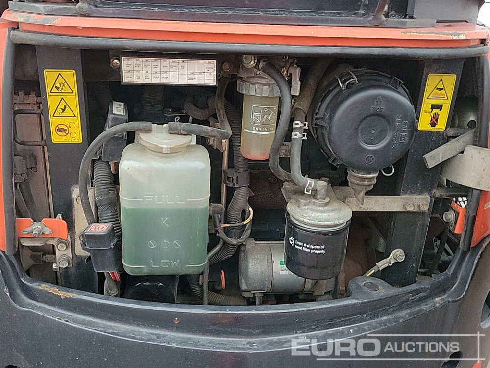 Mini excavator 2020 Kubota U17-3A: picture 30