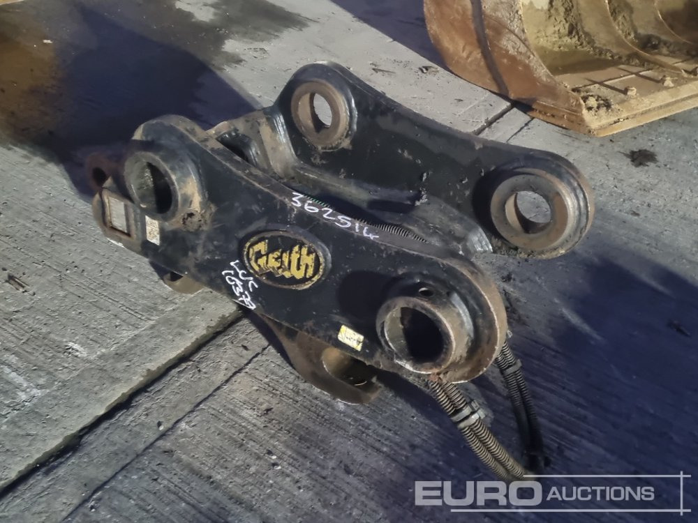 2021 Geith Hydraulic Double Lock QH 80mm Pin to suit 20 Ton Excavator - Quick coupler: picture 3 2021 Geith Hydraulic Double Lock QH 80mm Pin to suit 20 Ton Excavator - Quick coupler: picture 3