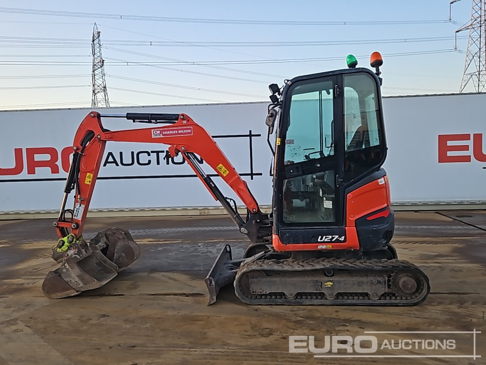 2021 Kubota U27-4 - Mini excavator: picture 2 2021 Kubota U27-4 - Mini excavator: picture 2
